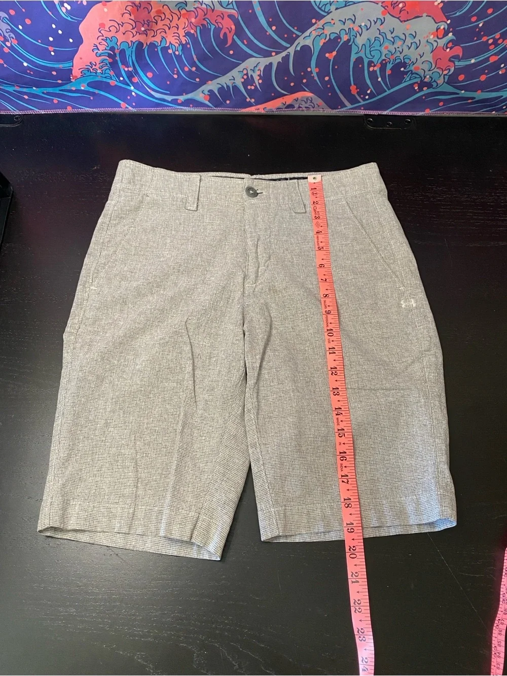 Under Armour Men's Light Gray Flat Front Shorts